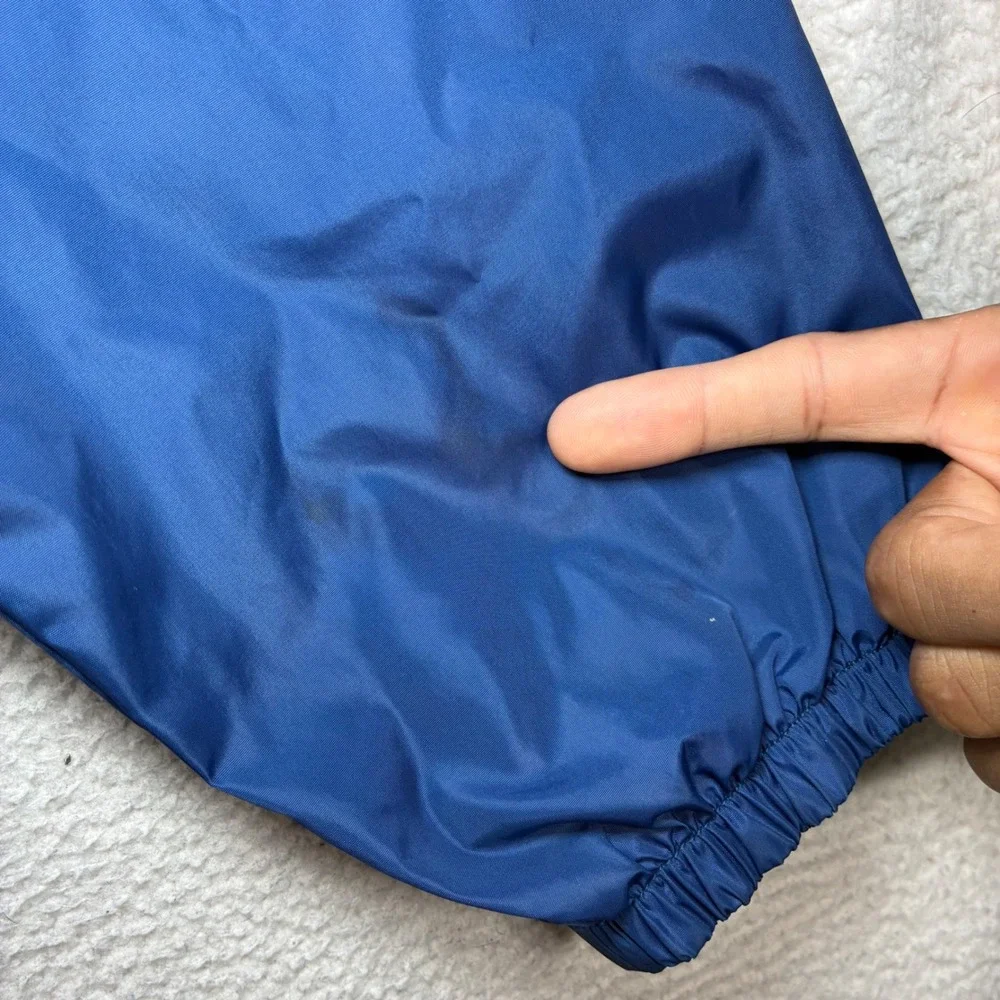 Vintage Nike Windbreaker Jacket Women S Blue Full Zip Nylon Mesh Lined 90s